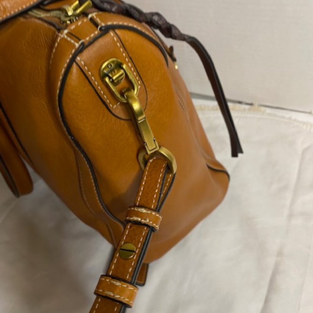 Fossil Kendall Large Satchel With Key - image 7